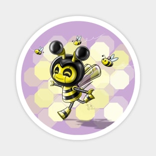 Bee Robot Magnet